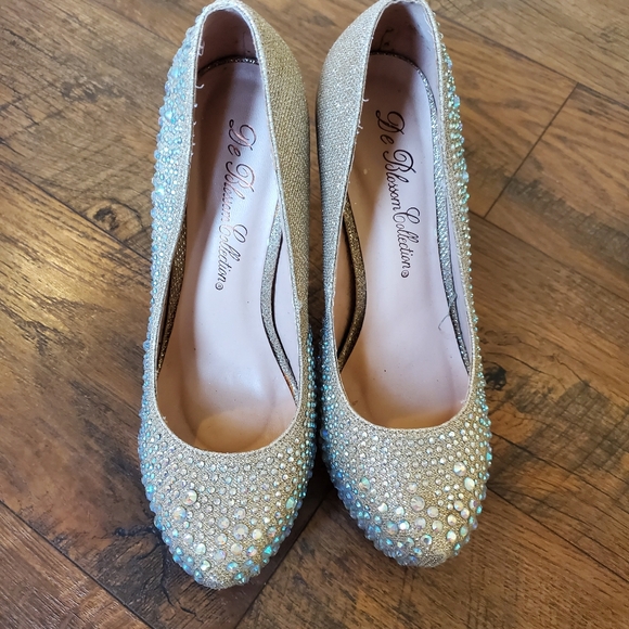 De Blossom Collection Stilettos size 8 - Picture 4 of 5